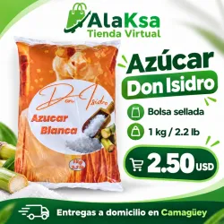 Bolsa de Azúcar Sellada-1kg / 2.2 lb- Don Isidro-