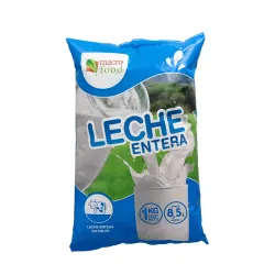 🥛Bolsa de leche entera Macrofood - 1kg