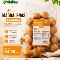 🧁Bolsa de Mini Magdalenas Clásicas-