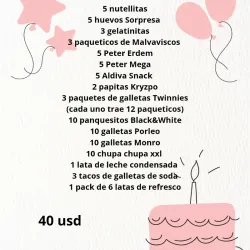 🍩🍬🍫🍭Combo de chuches 