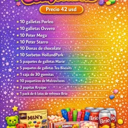 🍩🍬🍫🍭Combo de chuches 