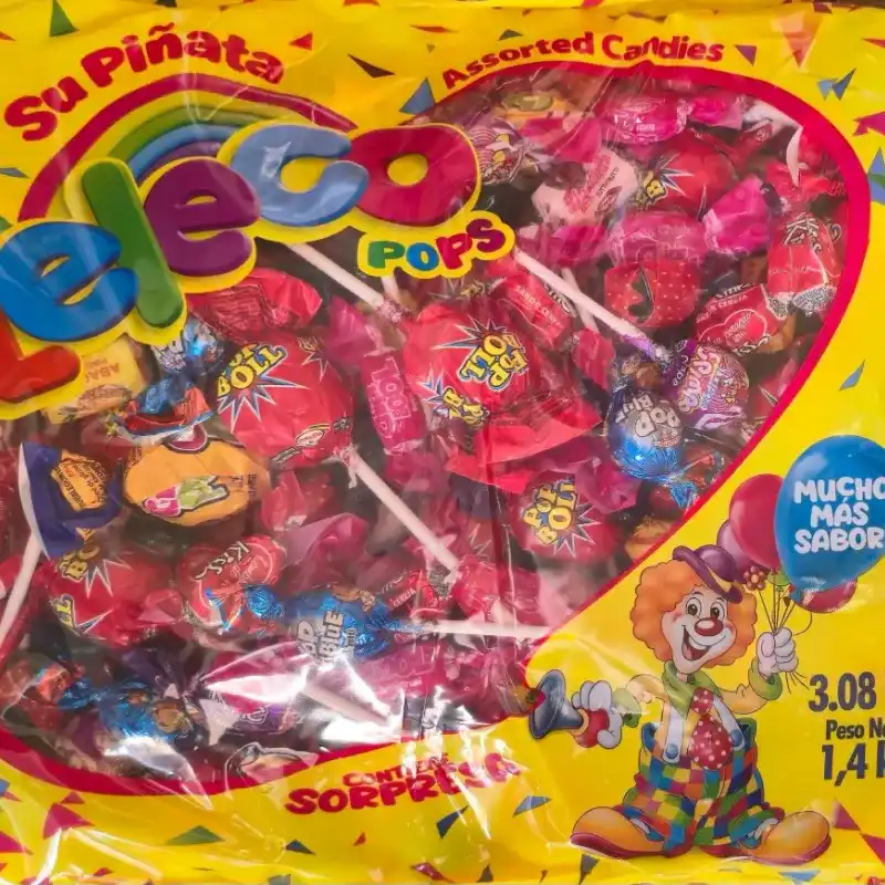 Bolsa piñatera Leleco Pops de 3.08 libras 