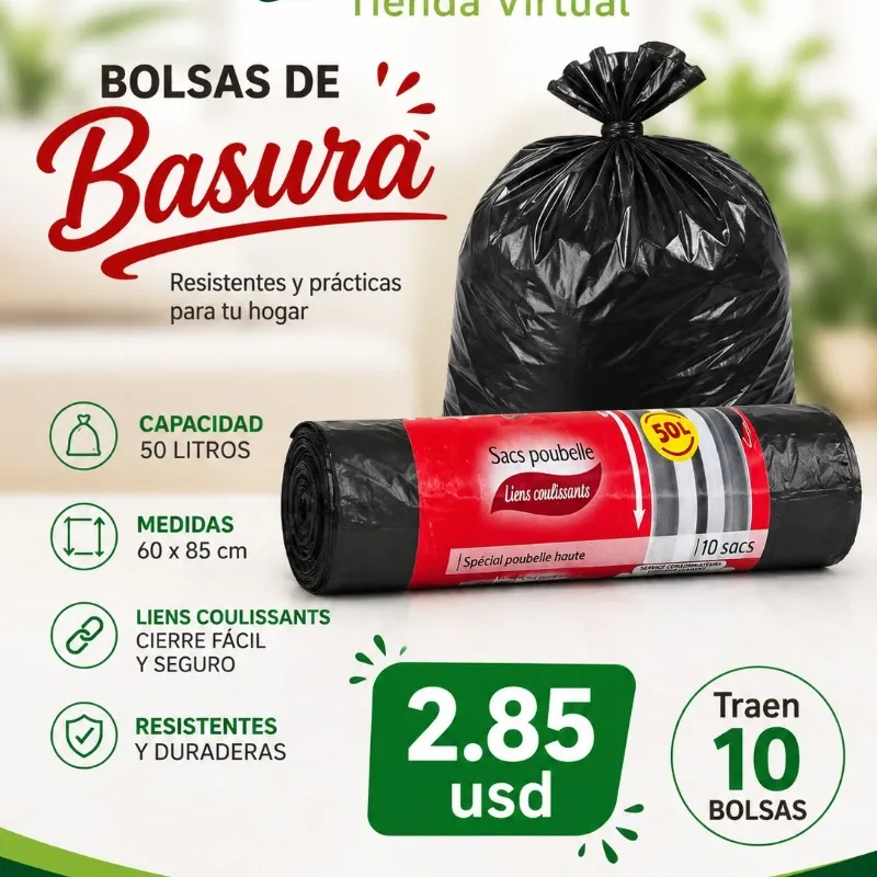 Bolsas de Basura 🚯 «Pack de 10»