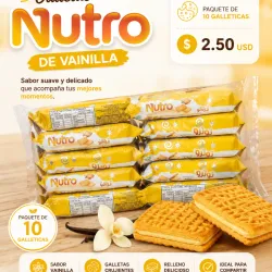 Galletas Nutro de Vainilla (Pack de 10)-