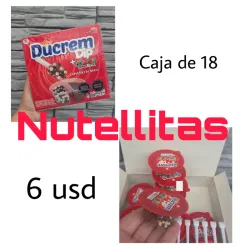 🧁 Caja de 18 Nutellitas