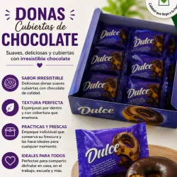 📦- Caja de 24 Donas de chocolate 🍫-