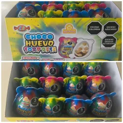 Caja de 24 Huevos Sorpresa 🥚🍩 