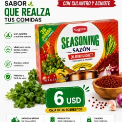 Caja de 36 Sazón Sogood -