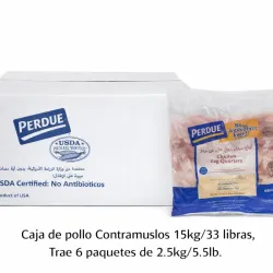 📦- Caja de Contramuslos de pollo (15kg/33lb) - 6 paquetes