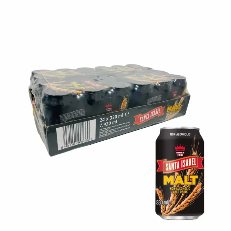 🍺Caja de Malta Santa Isabel (24 x 330 ml)   - 