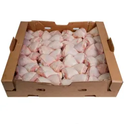 Caja de pollo 40lb (4 paquetes de 10 lb muslos)