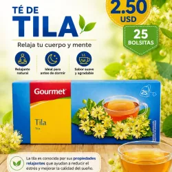 ☕️ - Cajita de 25 sobres de Té ( De Tila )