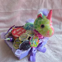 🎁Canasta Mágica ( Con Peluche  y Chuches)