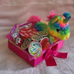 🎁Canasta Mágica ( Con Peluche  y Chuches)