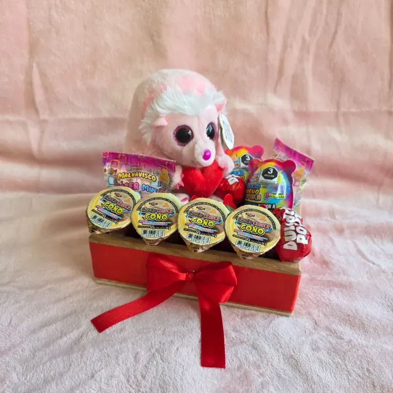 🎁Canasta Mágica ( Con Peluche y Chuches)