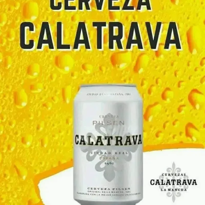 Cerveza Calatrava – Pack 24 latas (330ml)   