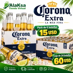 Cerveza Corona 👑- Caja de 24 botellas -