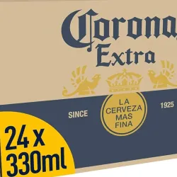 Cerveza Corona 👑  – Pack de 24 (355 ml c/u)  