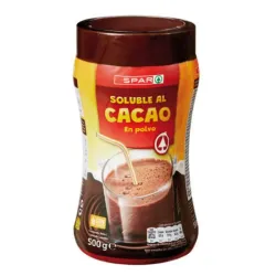 Chocolate en polvo soluble SPAR 500g  - 🍫