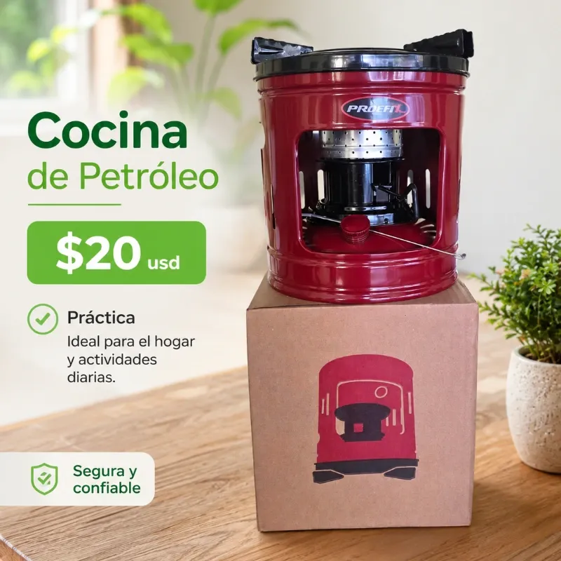 Cocina de Petróleo 🛢-