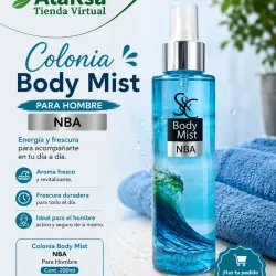 Colonia Body mist NBA ( de hombre)