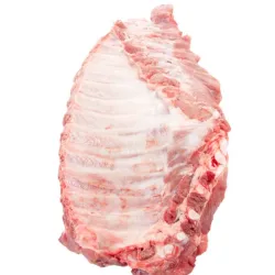 Costillar de cerdo natural «Con piel y hueso» - 7.15 lb