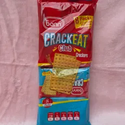 🧇Crackeat ( saladas ) traen 8 paqueticos