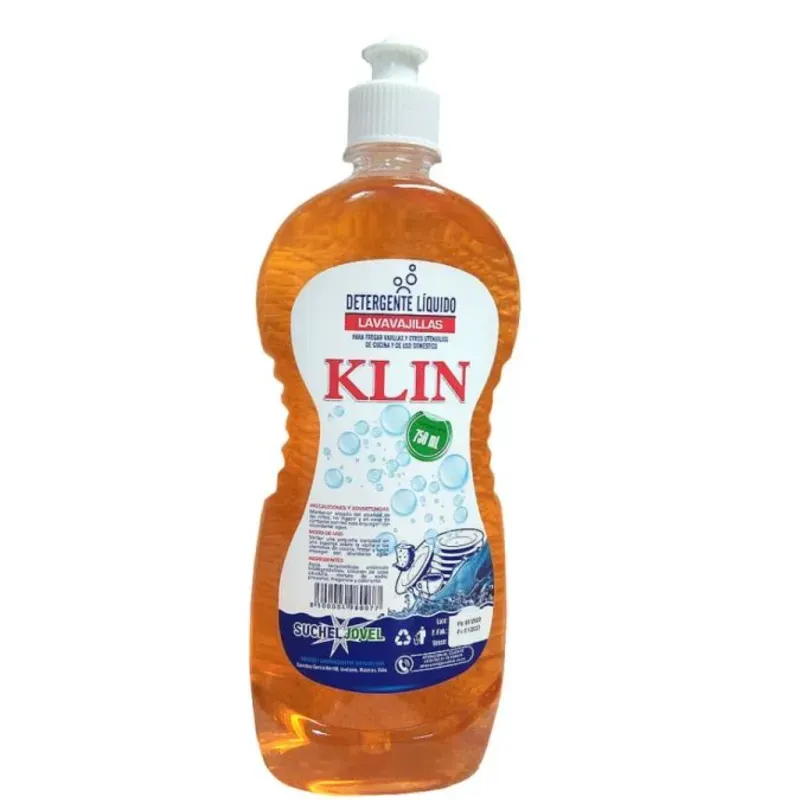 Detergente líquido lavavajillas KLIN – 750ml 