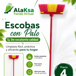 🧹- Escoba con Palo -