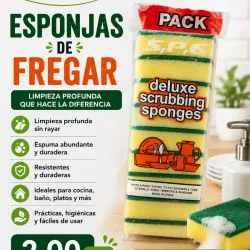 🧽 - Esponjas de fregar- Paquete de 10-