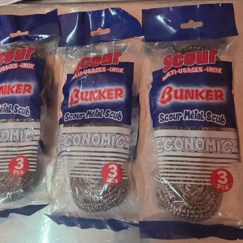 Estropajos Metálicos Bunker (3 unidades)   