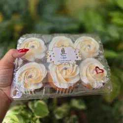 🧁- Estuche de 6 cupkake-