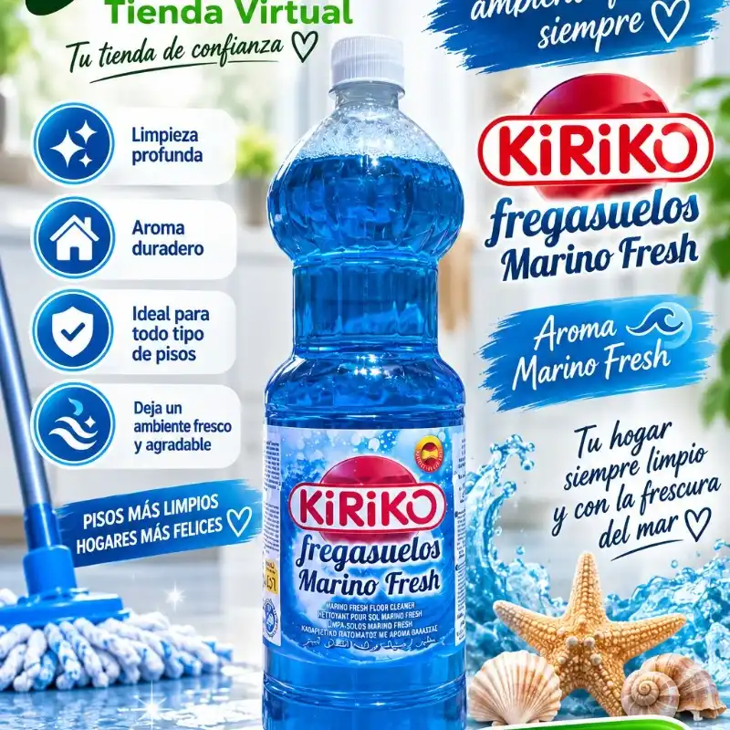 Friegasuelos - 1.5 litros - Aroma Marino -