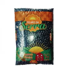 Frijol Negro Importado Serra 1kg