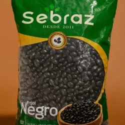 Frijol Negro Importado Sebraz 1kg