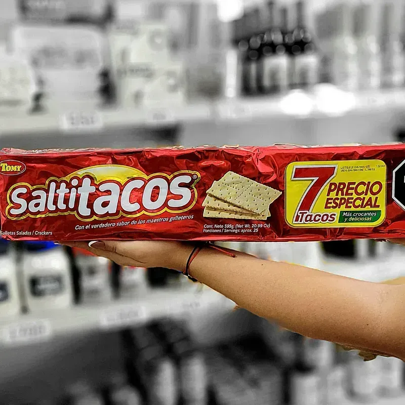 Galletas de soda Saltitacos 7 tacos 