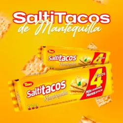Galletas Saltitacos 4 tacos