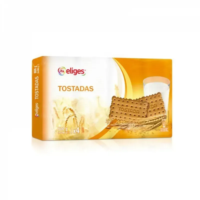 Galletas Tostadas 4 tubos 800g