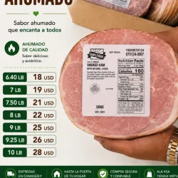 Jamón Ahumado Lasqueado «10 libras»