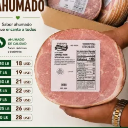 Jamón Ahumado Lasqueado «8.20 libras»