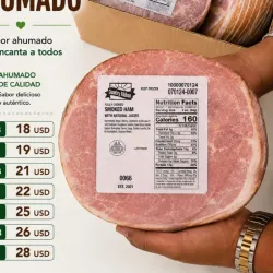 Jamón Ahumado Lasqueado «9.25 libras»