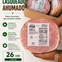 Jamón Pierna Ahumado Lasqueado  (Original- 7.40 lb)