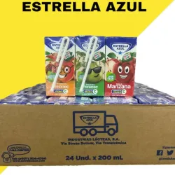 Jugos La Estrella 🌟( caja mixta de 24 unidades )