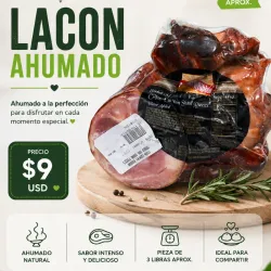 Lacón Ahumado ( Aproximadamente 3 libras ) -