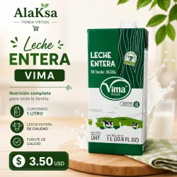 Leche Entera Vima (caja de 1 litro)