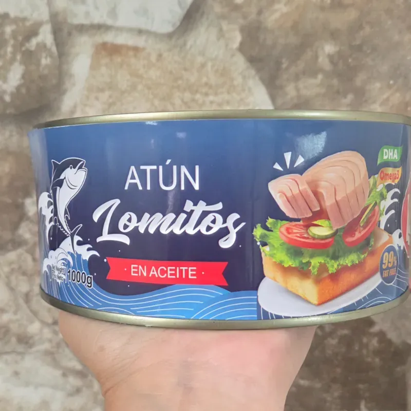 Lomitos de Atún en Aceite 1kg  