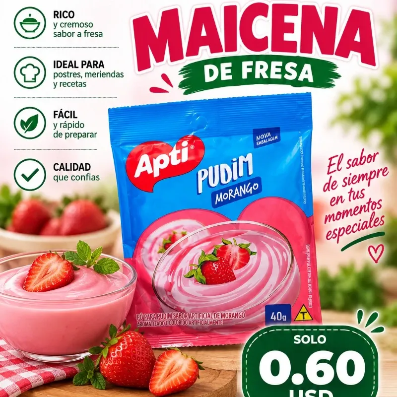 Maicena 40g ( Fresa)