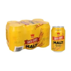 Maltas Santa Isabel - Pack de 6 latas -