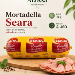 Mortadella de pollo 1kg 