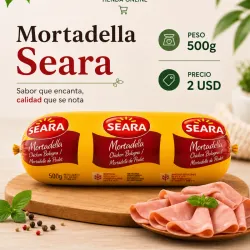 Mortadella de Pollo Congelada  500g 